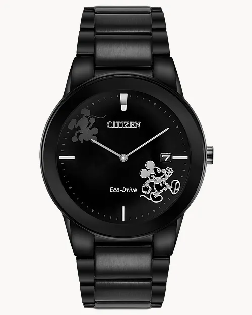 Citizen Mickey Mouse Men's Eco-Drive Black Watch | CITIZEN Citizen Mickey Mouse Men's Eco-Drive Black Watch | CITIZEN